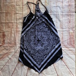 Spaghetti strap handkerchief dress